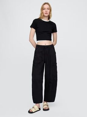 Gap Mid Rise Easy Horseshoe Jeans Black